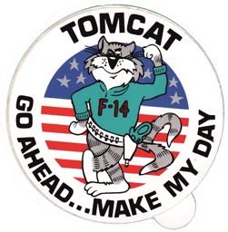 Bild von F-14 Tomcat Sticker Aufkleber